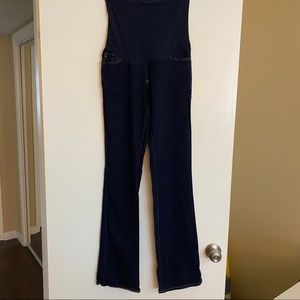 AG dark denim maternity jeans